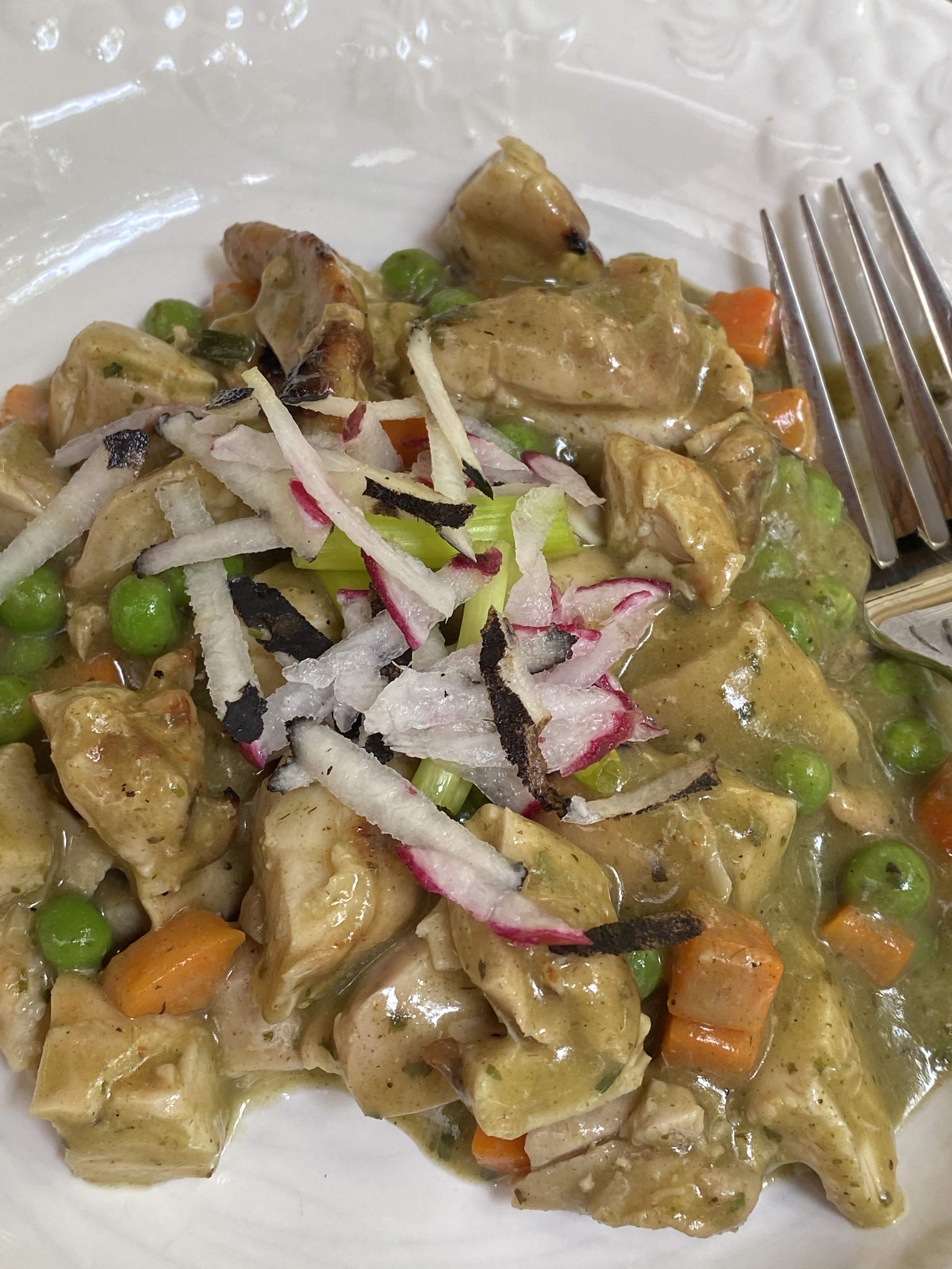 Coconut Green Curry with Chicken & Vegetables