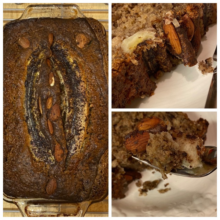 Almond Joy Banana Bread