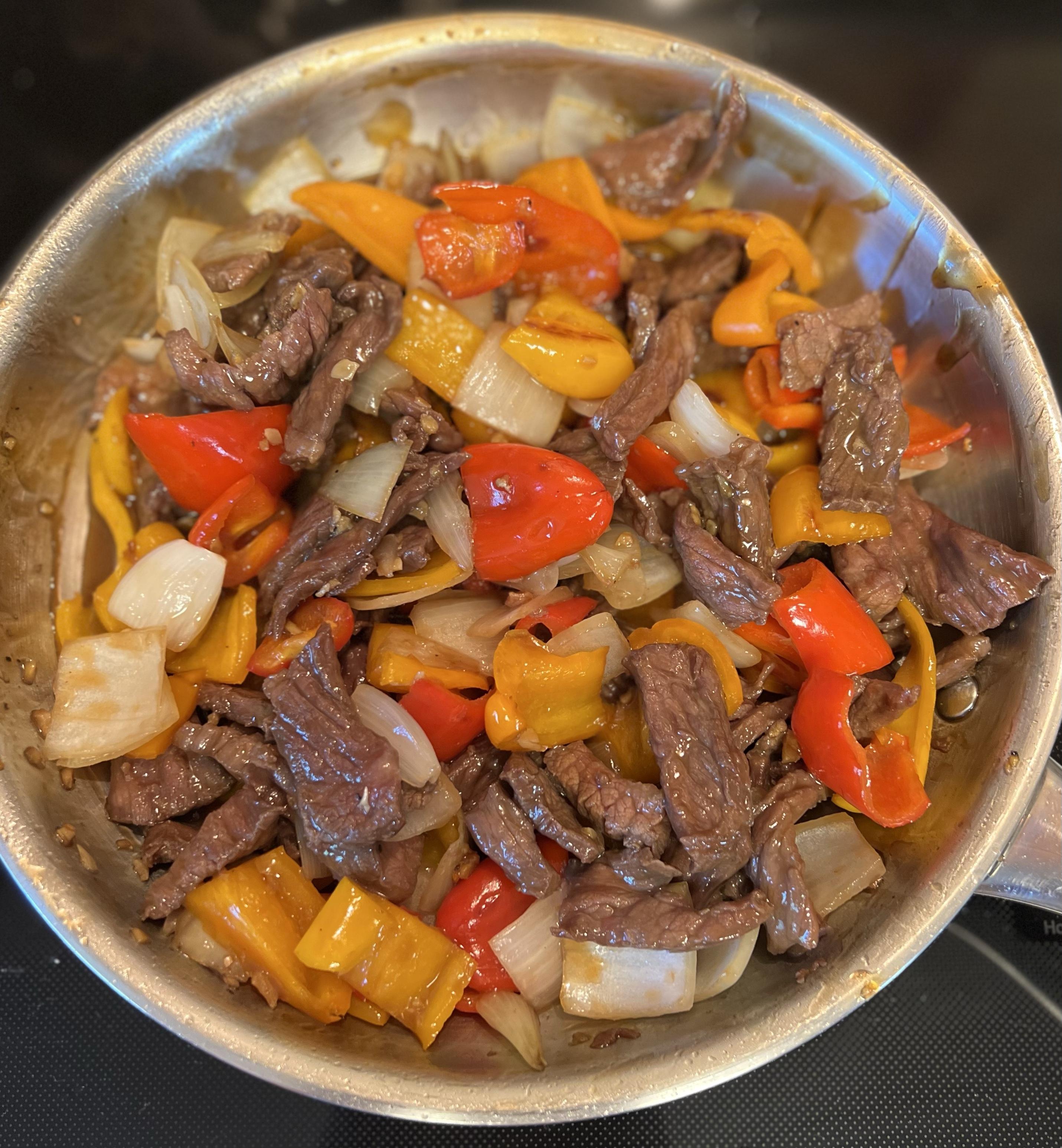 Korean Beef Stir-Fry With A Homemade Asian Sauce