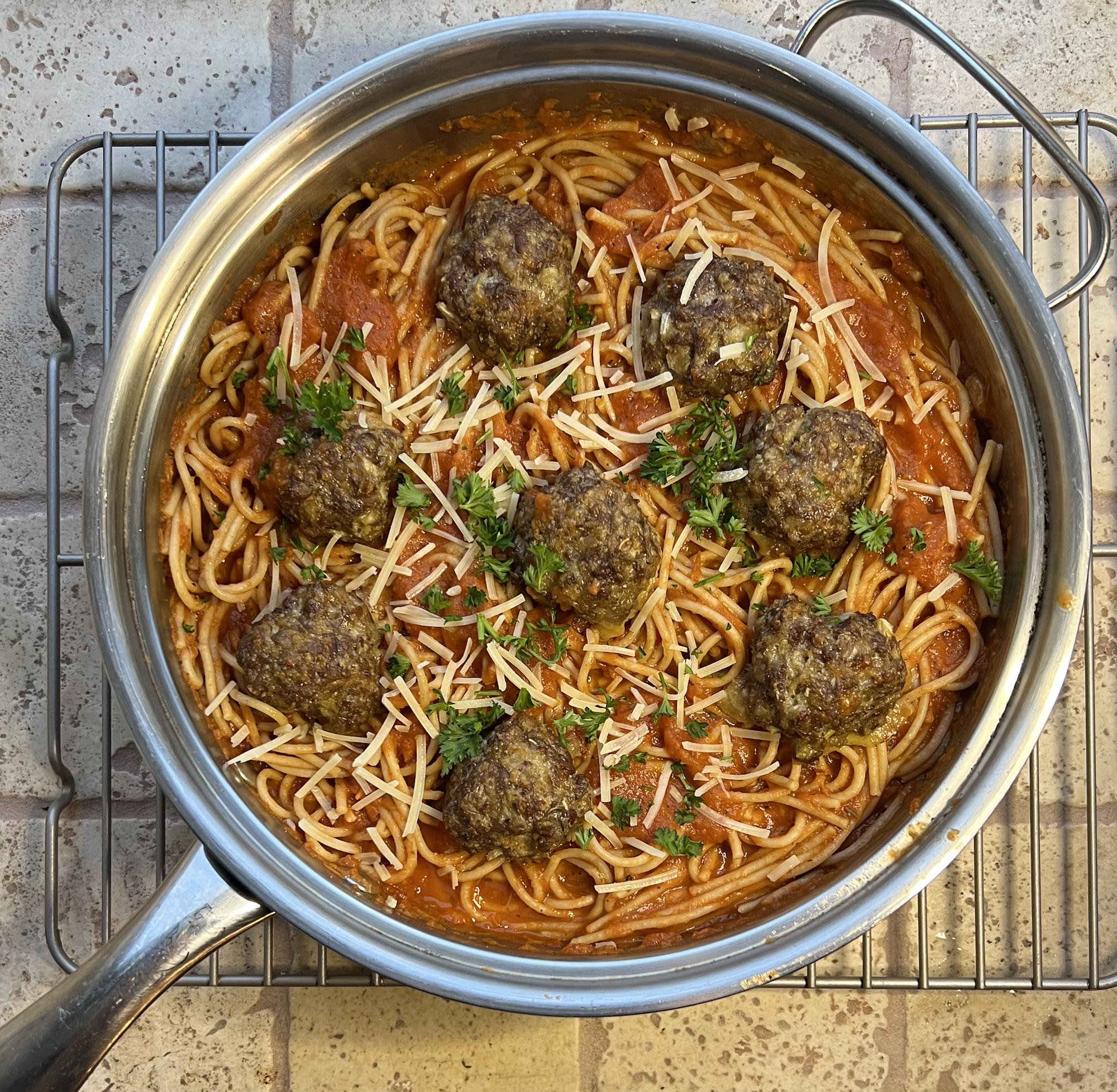 Homemade Italian Style Meatballs