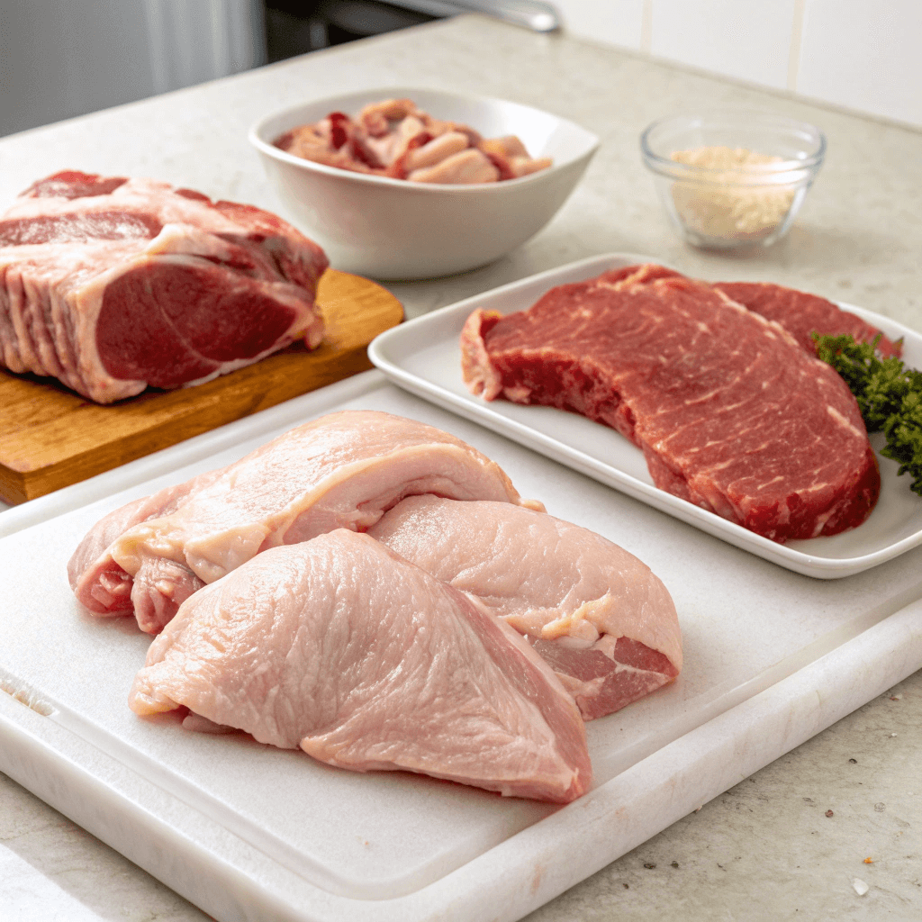 Why You Can Eat Rare Beef & Pork but Not Chicken