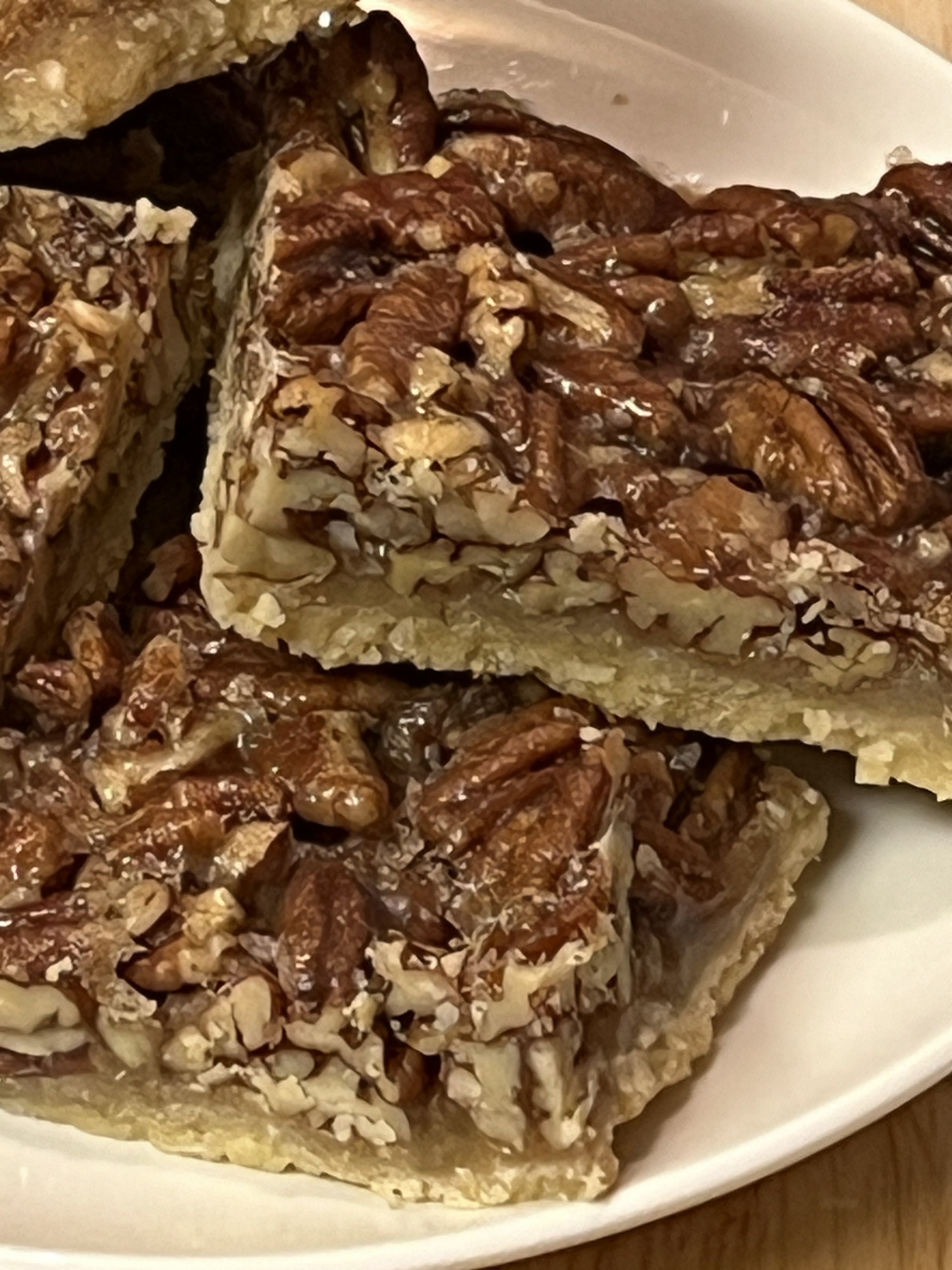 Deliciously Decadent: Pecan Maple Shortbread Squares