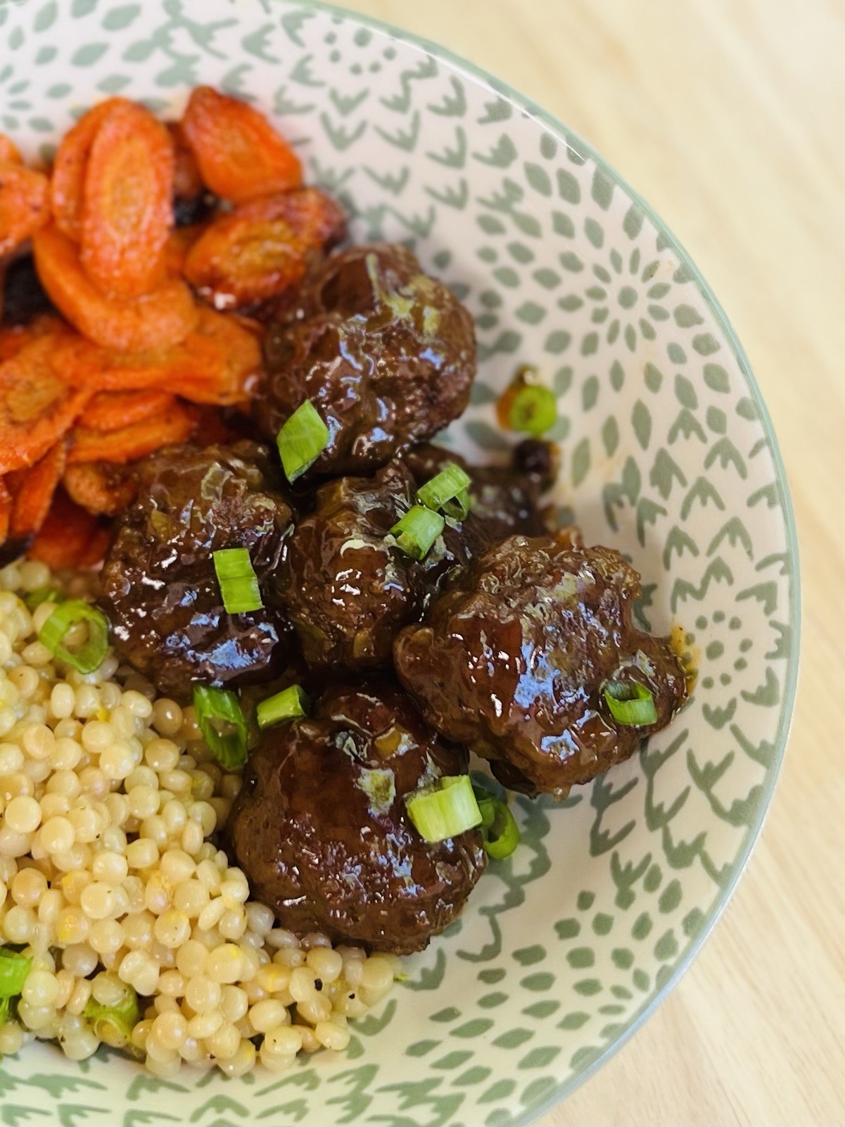 Tunisian-Spiced Meatballs With An Apricot Glaze