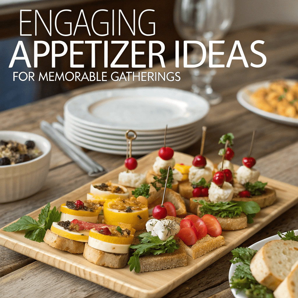 Engaging Appetizer Ideas for Memorable Gatherings