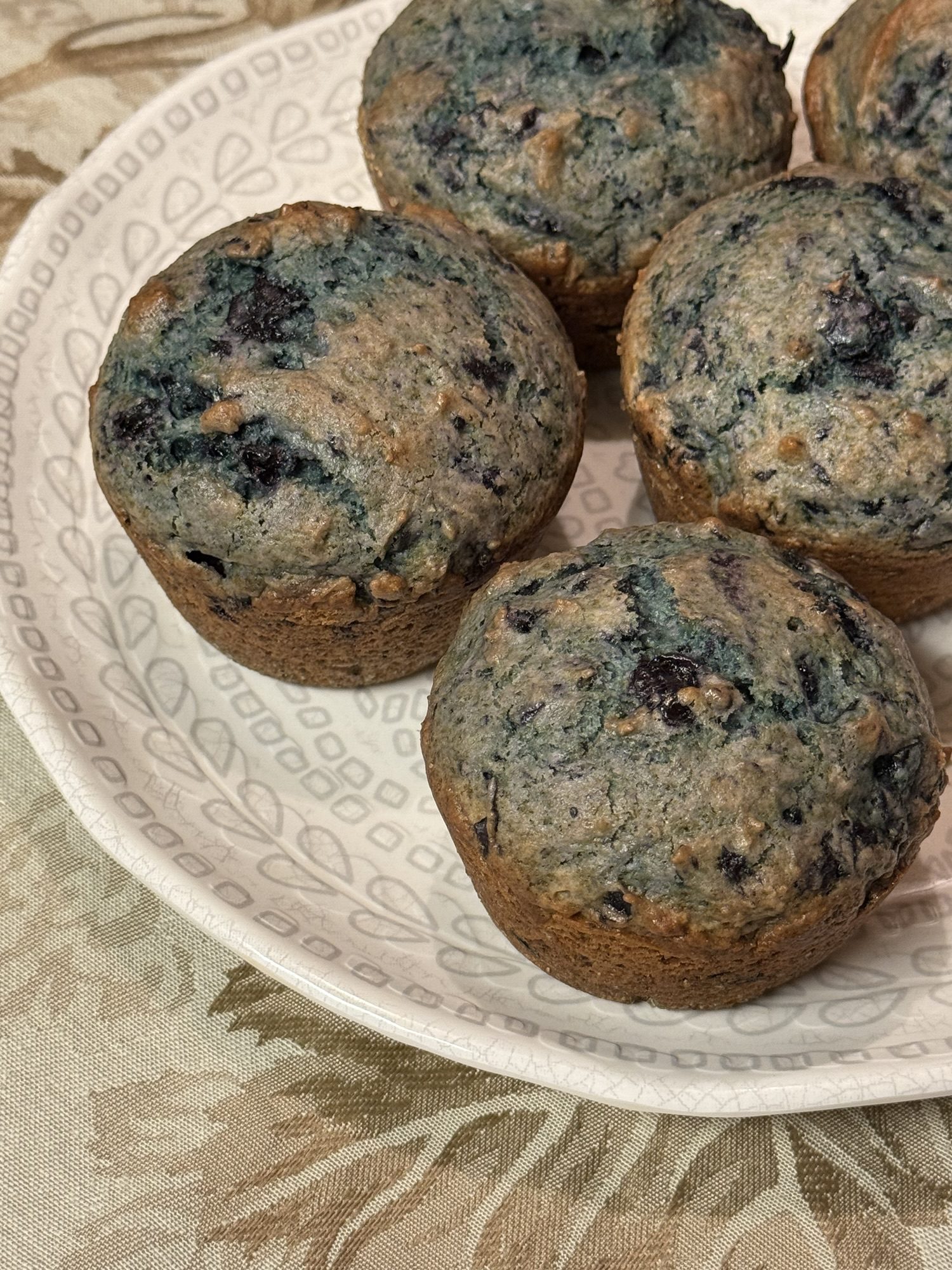 Blueberry Lavender Muffins